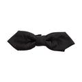 Dolce & Gabbana Men Black 100% Silk Adjustable Neck Papillon Bow Tie