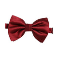 Dolce & Gabbana Men Red 100% Silk Adjustable Neck Papillon Bow Tie