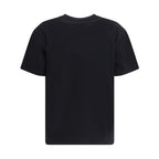 Ami Paris Black Cotton T-Shirt