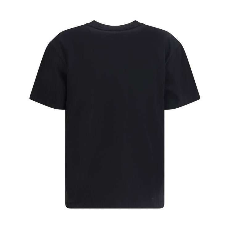 Ami Paris Black Cotton T-Shirt