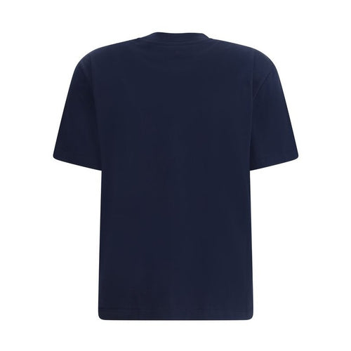 Ami Paris Blue Cotton T-Shirt