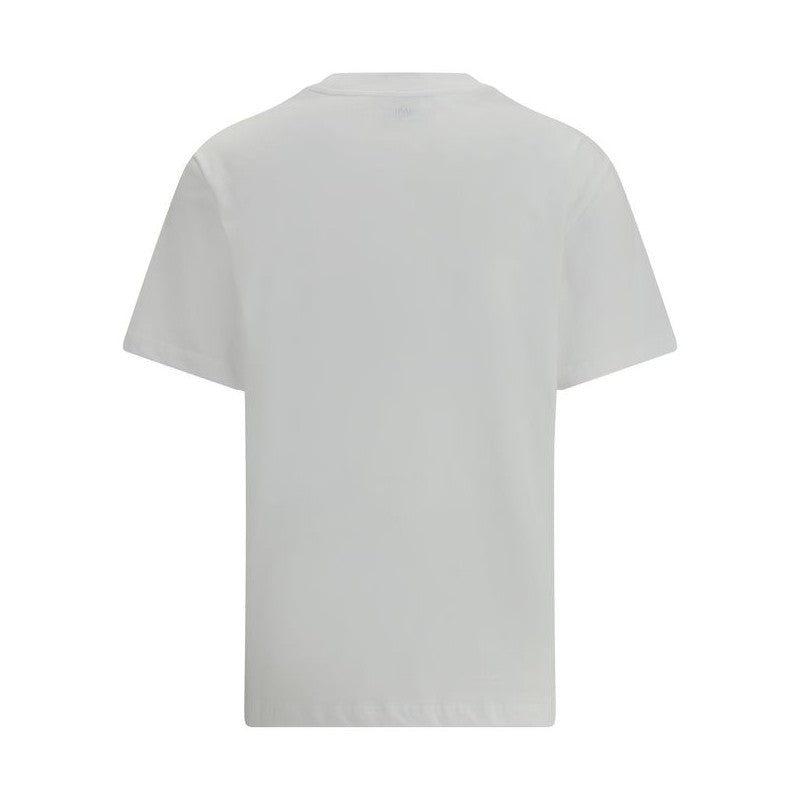 Ami Paris White Cotton T-Shirt