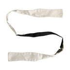 Dolce & Gabbana Men White 100% Silk Adjustable Neck Papillon Bow Tie