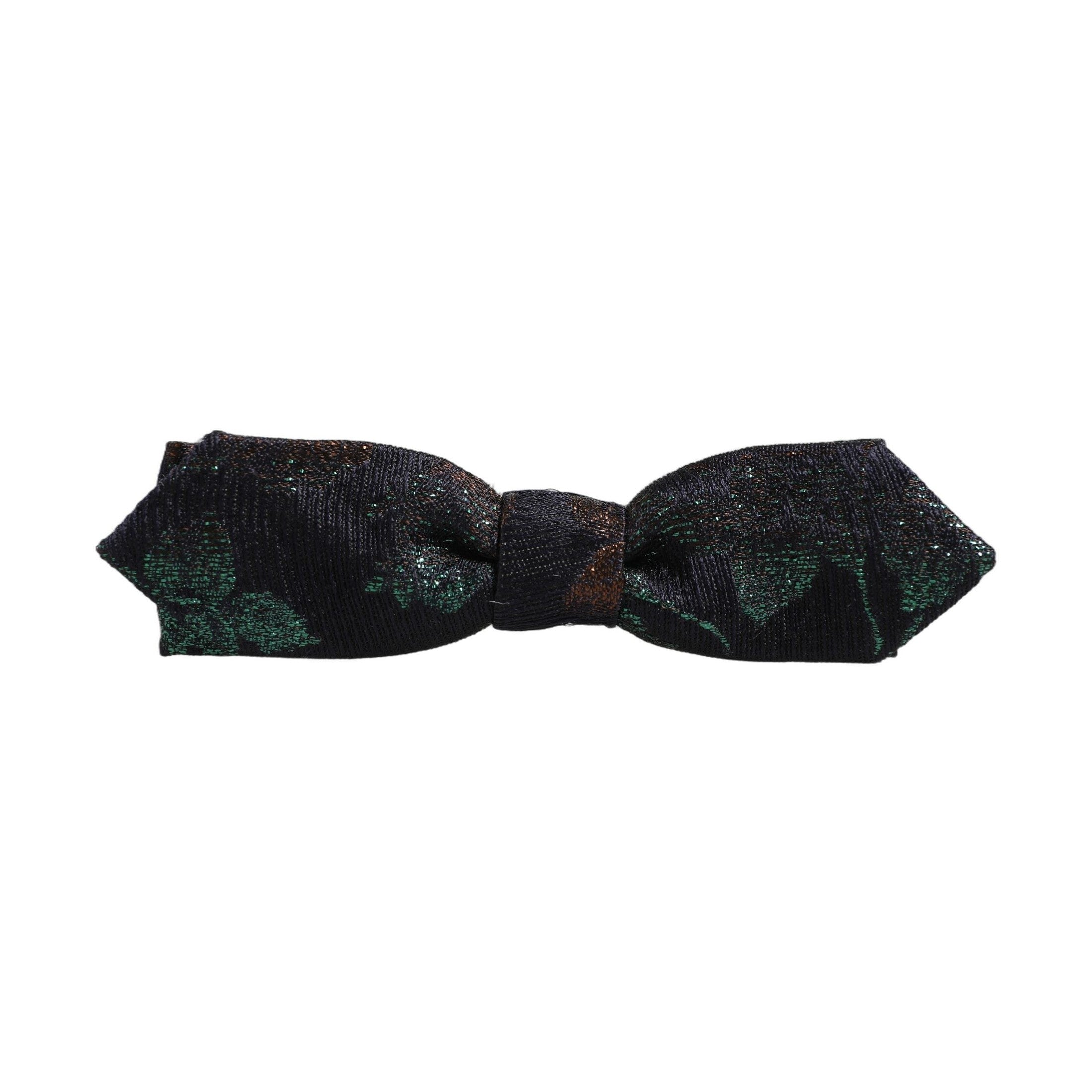 Dolce & Gabbana Men Multicolor 100% Silk Adjustable Neck Papillon Bow Tie