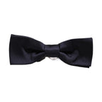 Dolce & Gabbana Men Dark Blue 100% Silk Adjustable Neck Papillon Bow Tie