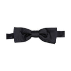 Dolce & Gabbana Men Dark Blue 100% Silk Adjustable Neck Papillon Bow Tie