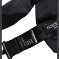 Dolce & Gabbana Men Black 100% Silk Adjustable Neck Papillon Bow Tie
