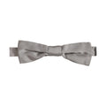 Dolce & Gabbana Men Gray 100% Silk Adjustable Neck Papillon Bow Tie
