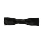 Dolce & Gabbana Men Black 100% SIlk Adjustable Neck Papillon Bow Tie