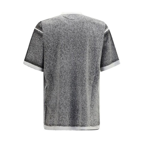 Balenciaga Gray Cotton T-Shirt