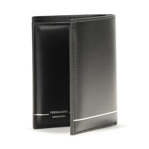 Black Calf Leather Bos Taurus Wallet