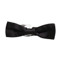 Dolce & Gabbana Men Black 100% Silk Adjustable Neck Papillon Bow Tie