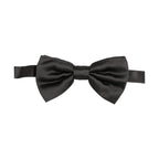 Dolce & Gabbana Men Black 100% Silk Adjustable Neck Papillon Bow Tie