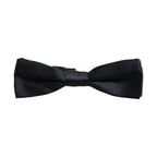Dolce & Gabbana Men Black 100% Silk Adjustable Neck Papillon Bow Tie