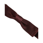 Dolce & Gabbana Men Brown 100% Silk Adjustable Neck Papillon Bow Tie