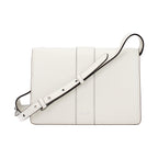 White Leather Crossbody Bag