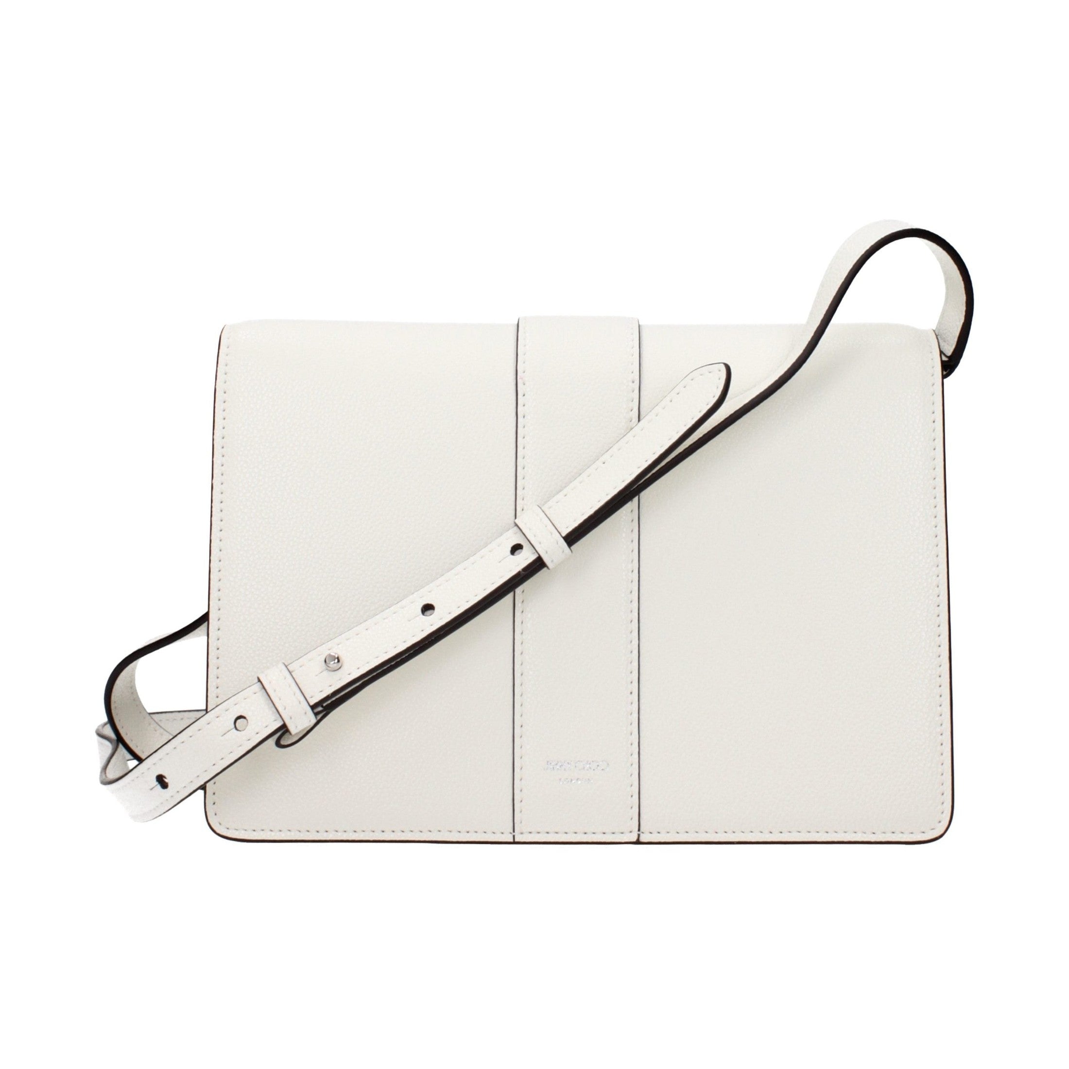 White Leather Crossbody Bag