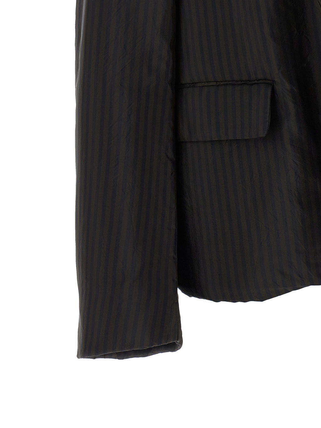 Dries Van Noten Brown Copper Blazer