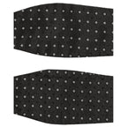 Dolce & Gabbana Black White Polka Dot Adjustable Neck Papillon Bow Tie