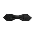 Dolce & Gabbana Men Black Polyester Adjustable Neck Papillon Bow Tie