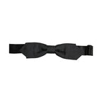 Dolce & Gabbana Men Black Polyester Adjustable Neck Papillon Bow Tie