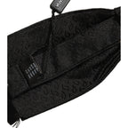 Dolce & Gabbana Men Black 100% SIlk Adjustable Neck Papillon Bow Tie