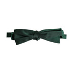 Dolce & Gabbana Men Dark Green Silk Adjustable Neck Papillon Bow Tie