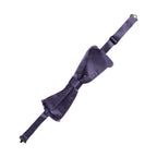 Dolce & Gabbana Men Purple 100% Silk Adjustable Neck Papillon Bow Tie