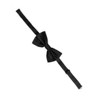 Dolce & Gabbana Men Black 100% Silk Adjustable Neck Papillon Bow Tie