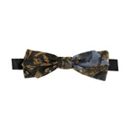 Dolce & Gabbana Men Multicolor Jacquard Adjustable Neck Bow Tie