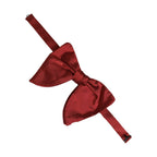 Dolce & Gabbana Men Red 100% Silk Adjustable Neck Papillon Bow Tie