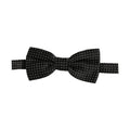 Dolce & Gabbana Men Black White PolkaDot Adjustable Bow Tie