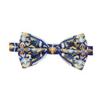 Dolce & Gabbana Men Multicolor Majolica Adjustable Neck Papillon Bow Tie