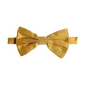 Dolce & Gabbana Men Yellow 100% Silk Adjustable Neck Papillon Bow Tie