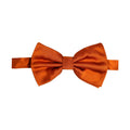 Dolce & Gabbana Men Orange 100% Silk Adjustable Neck Papillon Bow Tie