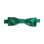 Dolce & Gabbana Men Green 100% Silk Adjustable Neck Papillon Bow Tie
