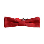 Dolce & Gabbana Men Red 100% Silk Adjustable Neck Papillon Bow Tie