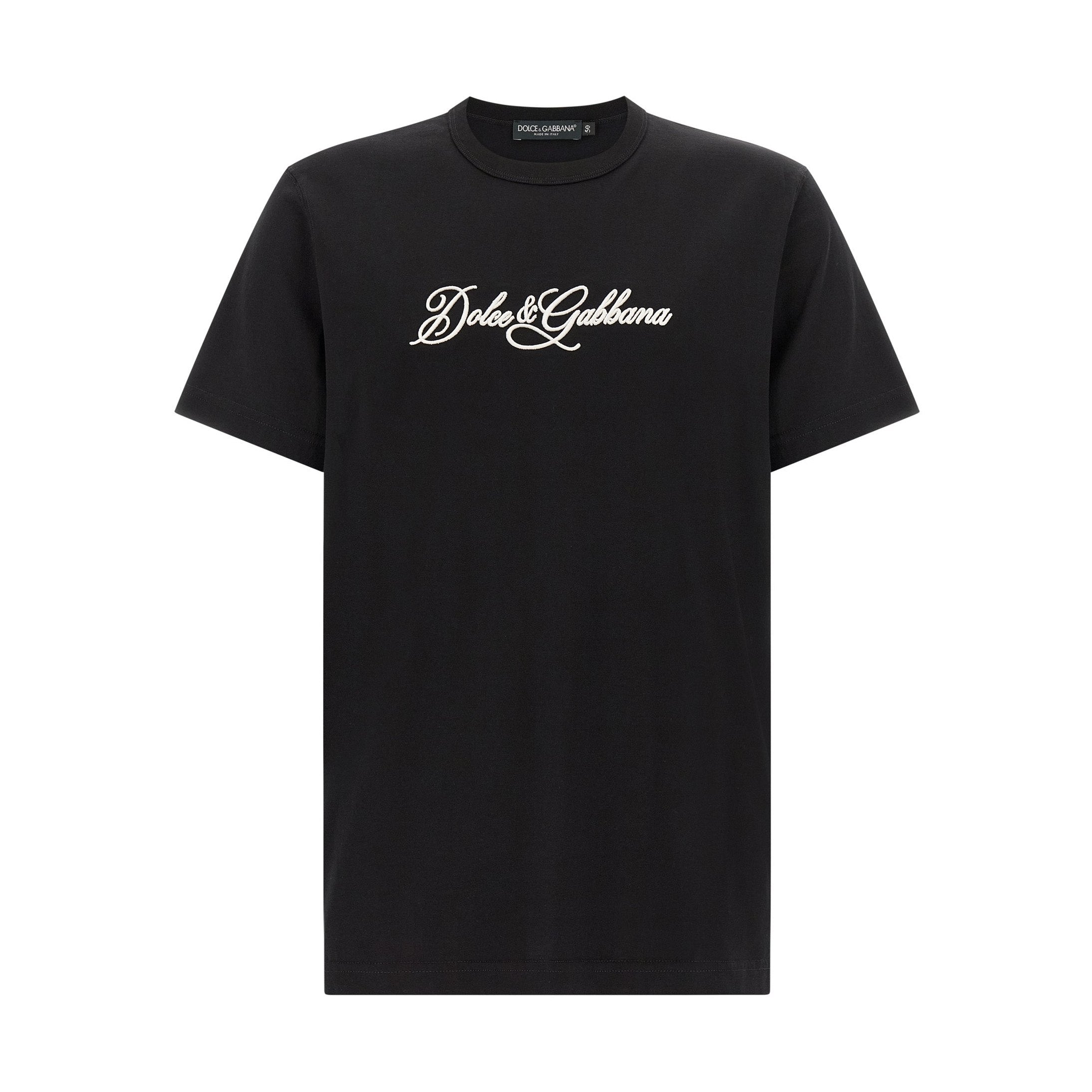 Black Cotton T-Shirt