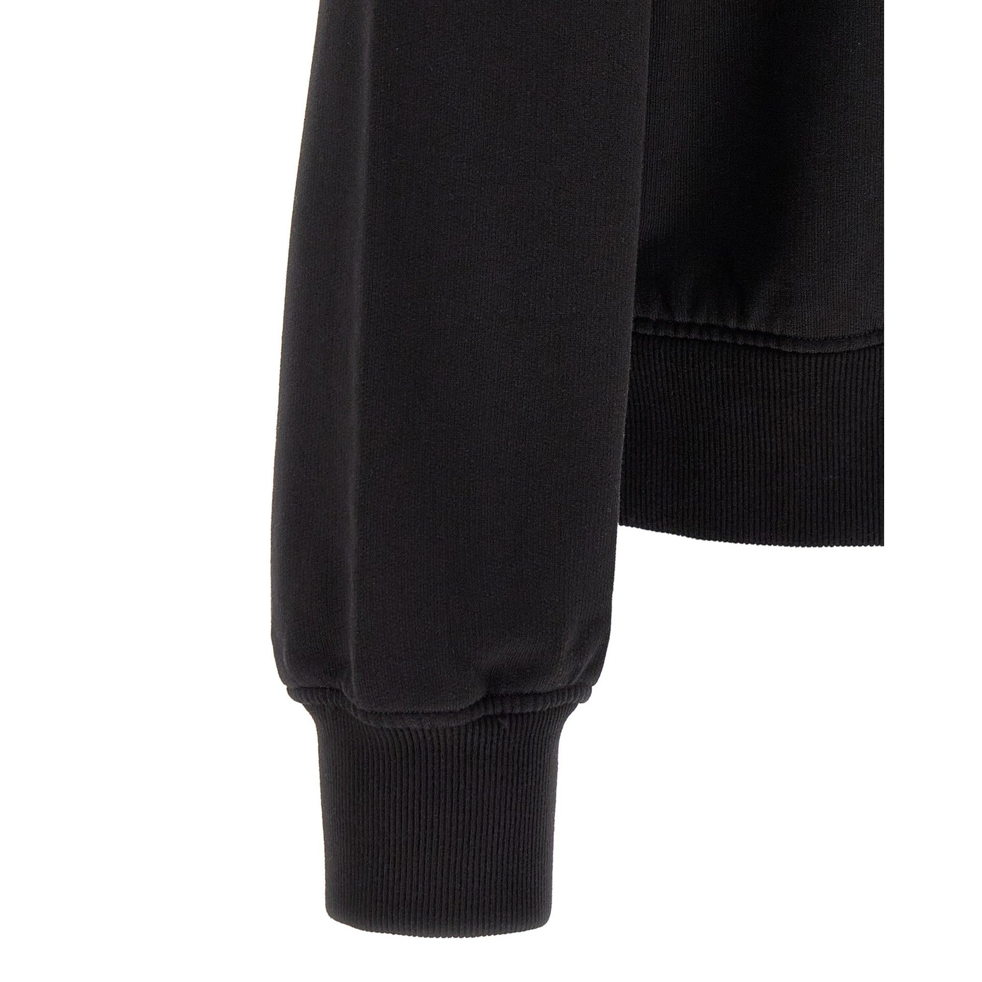 Dolce & Gabbana Black Cotton Sweatshirt
