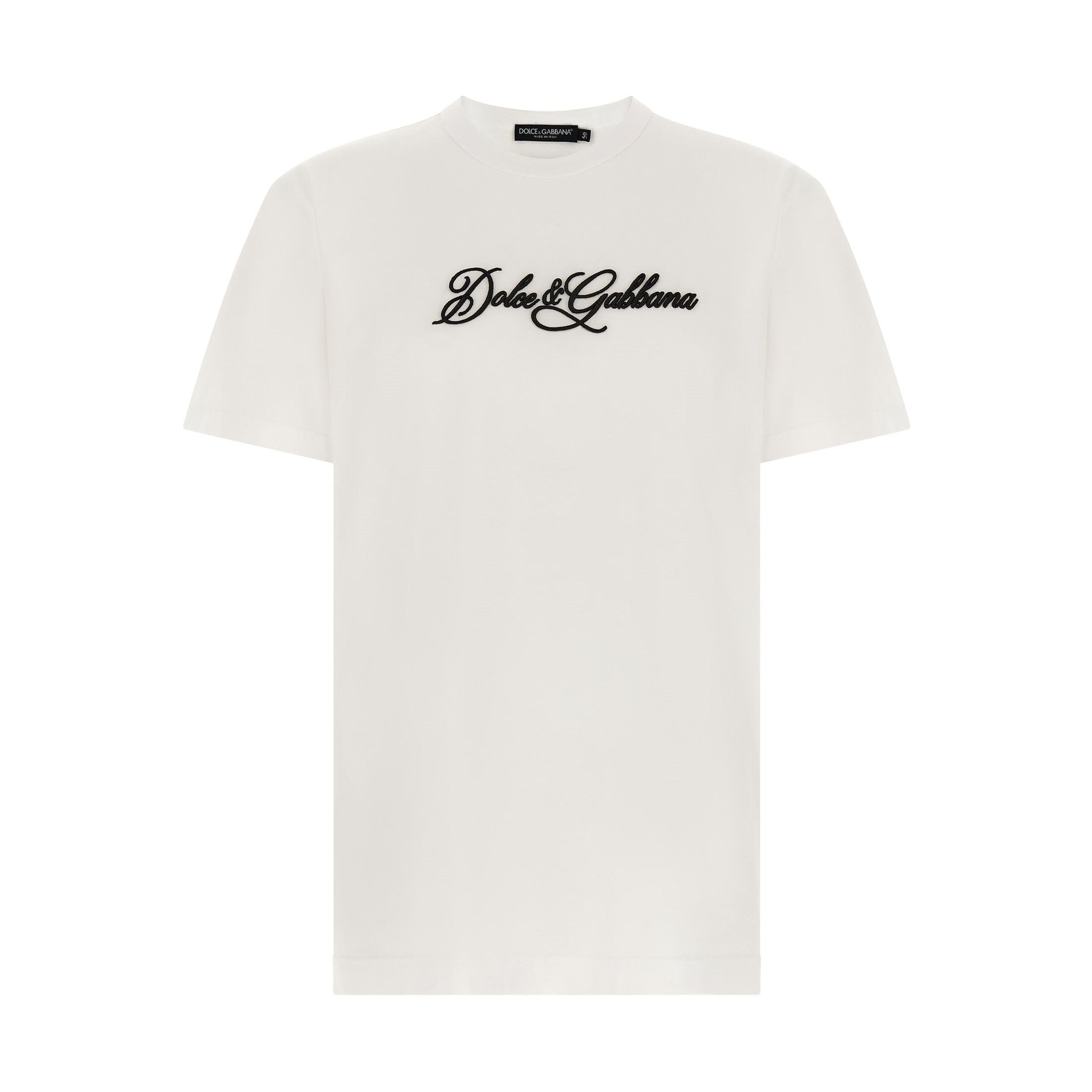 White Cotton T-Shirt