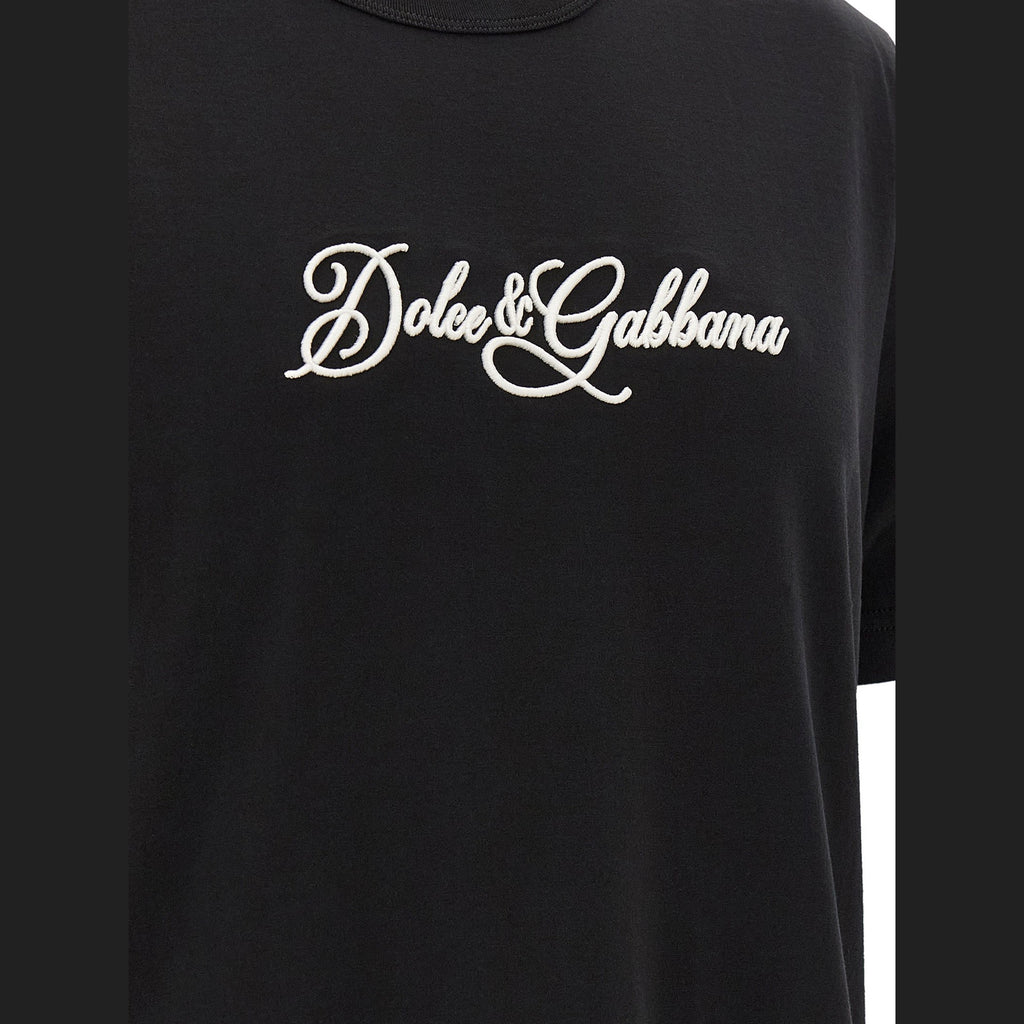 Black Cotton T-Shirt