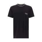 Black Cotton T-Shirt