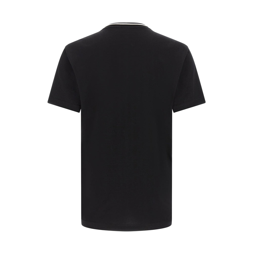 Black Cotton T-Shirt