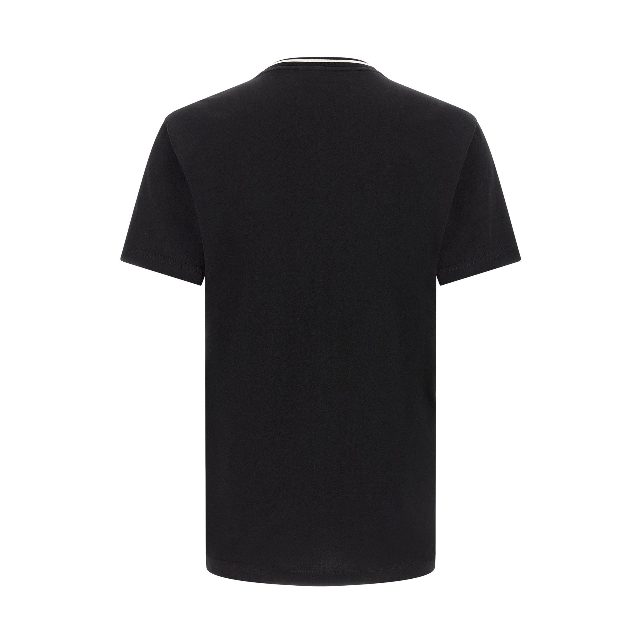 Black Cotton T-Shirt