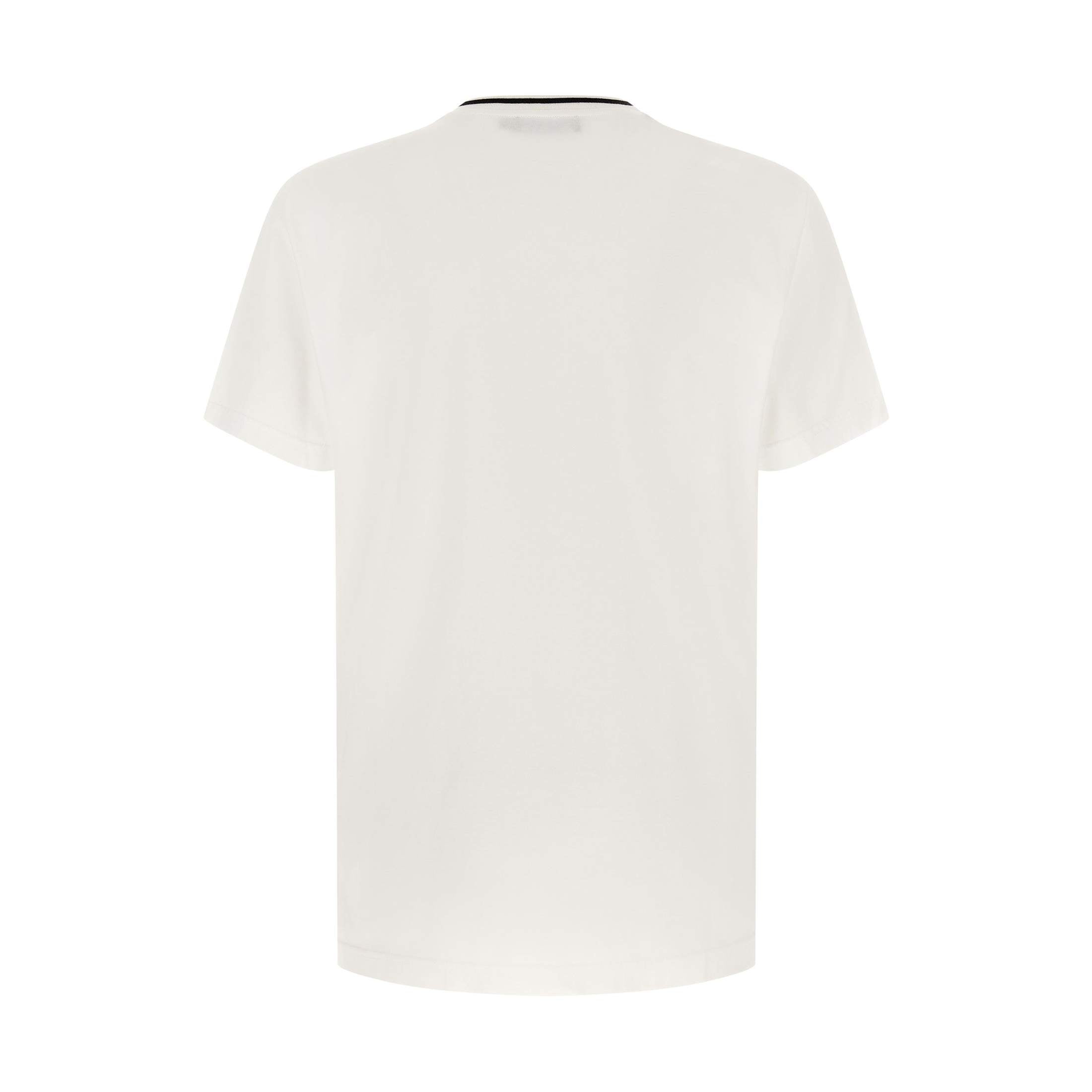 Dolce & Gabbana White Cotton T-Shirt