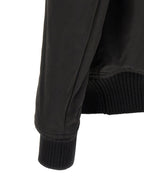 Rick Owens Black Nylon Bomber