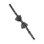 Dolce & Gabbana Men Multicolor Sicilian Adjustable Neck Papillon Bow Tie