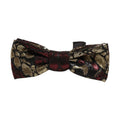 Dolce & Gabbana Multicolor Floral Jacquard Adjustable Neck Papillon Bow Tie