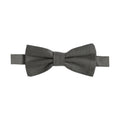 Dolce & Gabbana Men Gray Silk Patterned Adjustable Neck Papillon Bow Tie