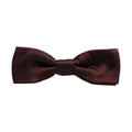 Dolce & Gabbana Men Brown 100% Silk Adjustable Neck Papillon Bow Tie